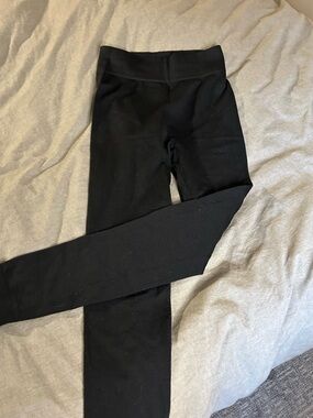 Motherhood Black Stretch Leggings